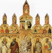 Pietro Lorenzetti Polyptych France oil painting artist